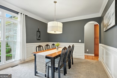 Separate Dining Room w/Chair Molding!