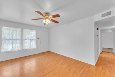 Family Room looking to front of house