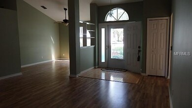 Great Room view of Dining Room and Entryway