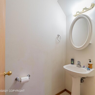 half bath down stairs