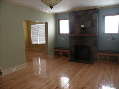 Living Room with Decorative fireplace