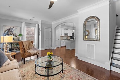 The open floor plan is perfect for entertaining! Guests can flow easily from room to room.