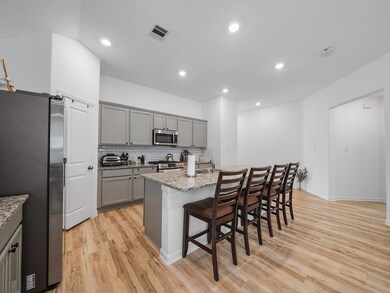Meal planning made easy with this spacious pantry—