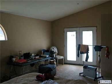 Master Bedroom w/new French doors leading to balco