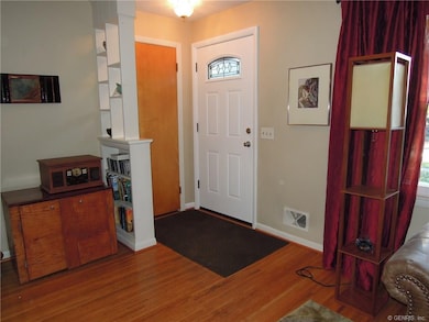 Guest closet located right at the front entrance.