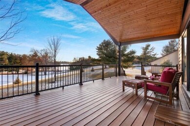 WOW! The covered deck is maintenance free and overlooks the 17th green on Voyager Village Golf course. The deck runs along the entire back of the home.