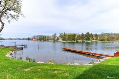 View of Lakeville Lake from the back deck/patio
