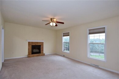 Living Room with Fireplace