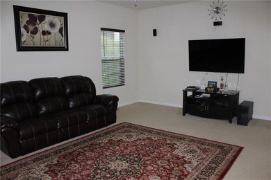 The Family Room has room darkening window blinds, 