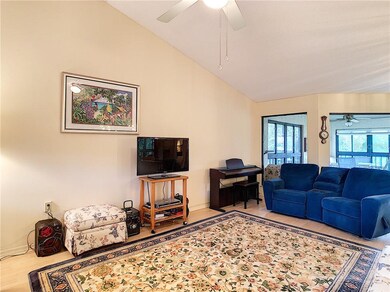 Large Living Room with Cathedral Ceilings