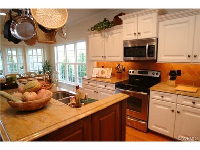 ASHMONT Model Home Kitchen example; home under con