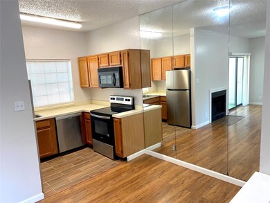 Dining area and kitchen