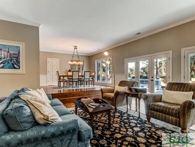 Living room and Dining room