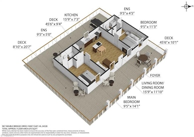 967 Double Bridges Dr, Fancy Gap, VA 24328 - photo 2