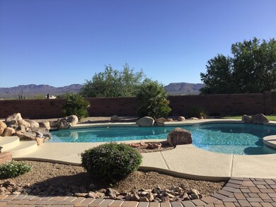 Back yard and Pool 5575 Oasis Rd