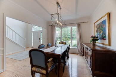 Formal Dining room as you enter the home