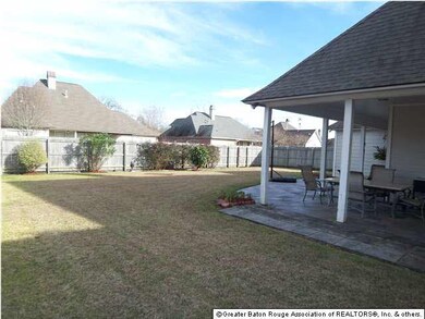 Rear lawn....spacious.