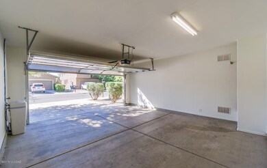 Garage from interior