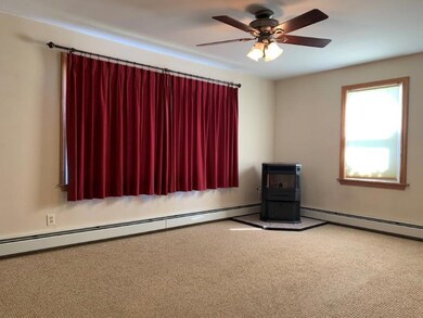 Living room with Pellet Stove