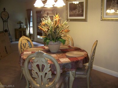 Dining room facing entry