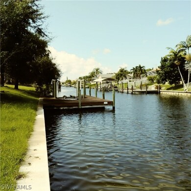 Genoa South canal looking west from lot