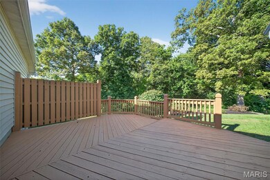 Wood Deck with Privacy Wall