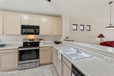 Lots of countertop space.