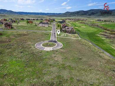 Lot 2 sits at the begining of a quiet cul-de-sac with direct golf course adjacency and sweeping mountain views. Lot lines shown are approximate.