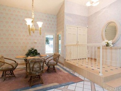 dining area and entrance