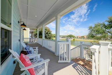 Have morning coffee overlooking the lake!  Wave to