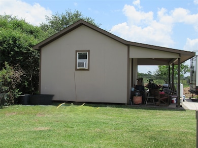 Storage with porch