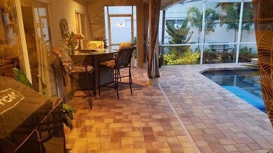 Cabana style patio