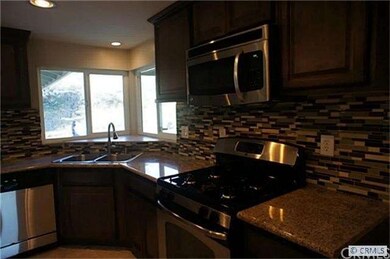 Kitchen from entry from living room