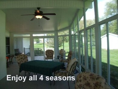 This 4 Seasons room is insulated and has its own heating & AC system. Plus it comes with a   lifetime transferable warranty.