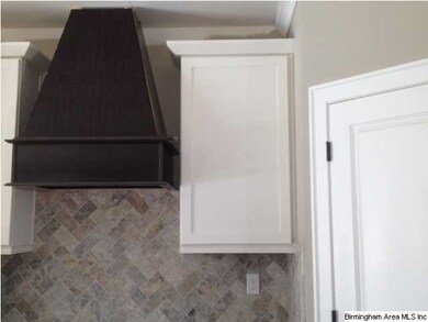 Backsplash and beadboard hood