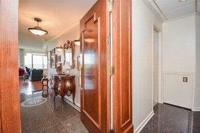 Here is the entrance to the unit behind this beaut