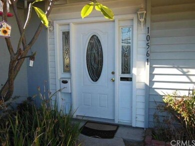Updated front door and entry area.