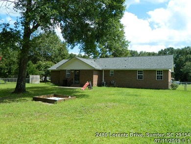 View of Back and back Yard