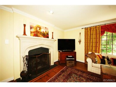 Family Room with Custom Stone Fireplace Surround, 