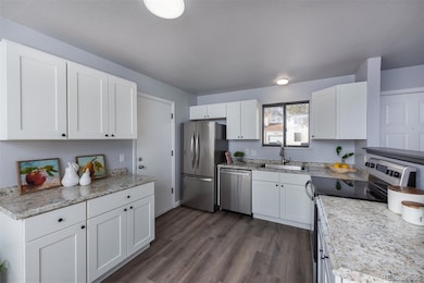 Kitchen with garage access