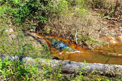 Stream bordering the property