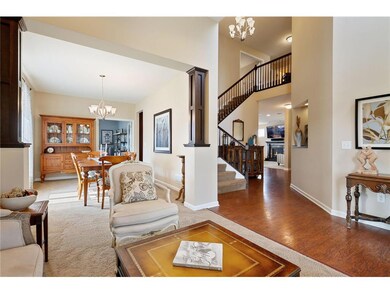 Open design with high ceilings