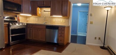 Kitchen to bedroom to bathroom