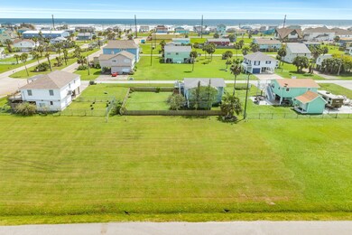 This aerial shot showcases the spacious lot surrou