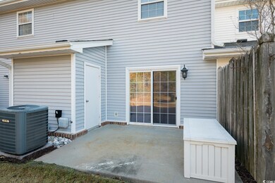 View of patio featuring central AC unit