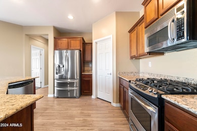 Kitchen w/ stainless steel appliances