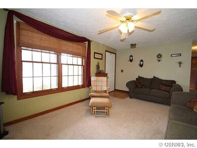 Living Room. Large windows provide plenty of light