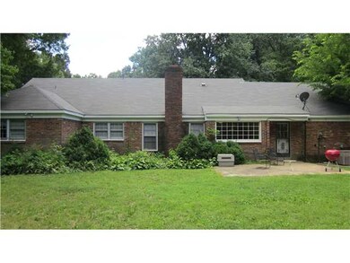 Back side of home