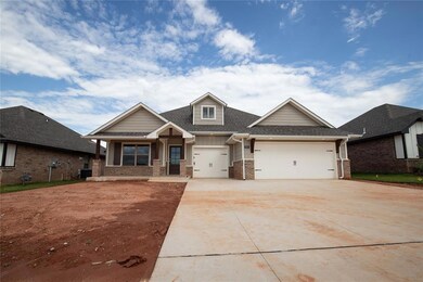 Craftsman inspired home with a garage and central 