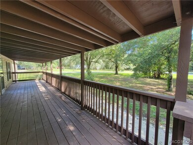 Large front porch
